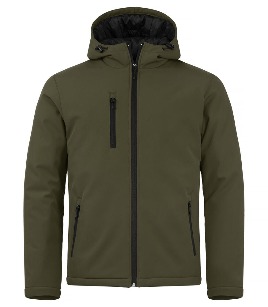 Padded Softshell Hooded Takki